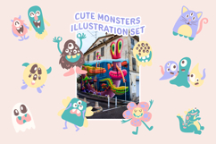Cute Monsters Illustration Set Product Image 6