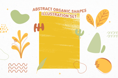 Autumn Sensation Abstract Organic Shapes Illustration Set Product Image 6