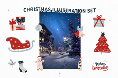 Warm and Joyful Christmas Illustration Set Product Image 6