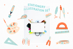 Bright &amp; Cute Stationery Illustration Set Product Image 6