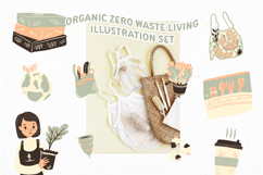 Organic Zero Waste Living Illustration Set Product Image 6
