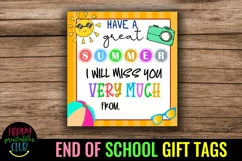 END OF SCHOOL GIFT TAGS