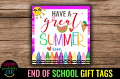 end of school gift tags