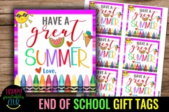 end of school gift tags