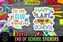 END OF SCHOOL STICKERS 