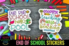 END OF SCHOOL STICKERS 