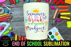 END OF SCHOOL SUBLIMATION 