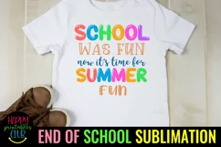 END OF SCHOOL SUBLIMATION 