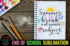 END OF SCHOOL SUBLIMATION 
