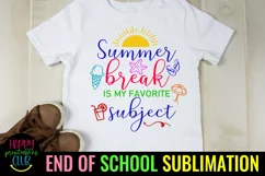 END OF SCHOOL SUBLIMATION 