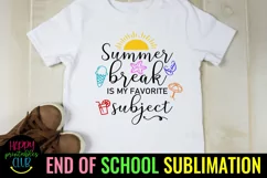 END OF SCHOOL  SUBLIMATION
