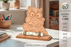 End of School Year Money Holder Laser Cut. Money Stand SVG Product Image 1