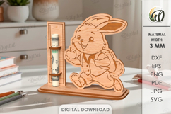 End of School Year Money Holder Laser Cut. Money Stand SVG Product Image 1