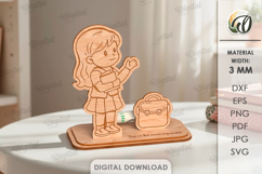 End of School Year Money Holder Laser Cut. Money Stand SVG Product Image 1