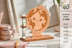 End of School Year Money Holder Laser Cut. Money Stand SVG Product Image 1