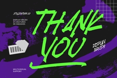 Endak Lounch - Display Brush Font Product Image 20