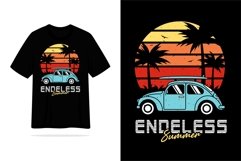 Endeless Summer tshirt design, shirt black design, sticker Product Image 2