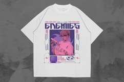 Futuristic Y2K Streetwear T-shirt Designs Bundle