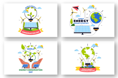 10 World Energy Conservation Day Illustration Product Image 2