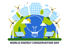 10 World Energy Conservation Day Illustration Product Image 4
