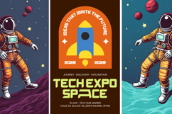 Energy Space - Futuristic Display Typeface Product Image 3