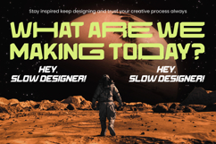 Energy Space - Futuristic Display Typeface Product Image 11