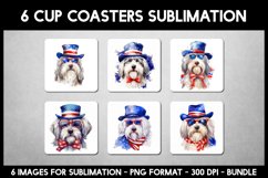 Patriotic Animals Cup Coasters I Patriotic Cup Coasters Product Image 15