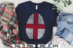 England SVG | England Flag Fingerprint | SVG PNG DXF EPS Product Image 1