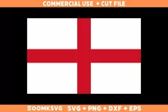 England Flag SVG, England flag PNG, Cut files for Cricut Product Image 1