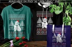 english bulldog |ugly christmas sweater | dog ugly christmas Product Image 2