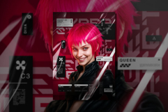 Enhanced Vision Female Flyer Poster Design Product Image 1