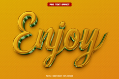 Enjoy 3D editable text effect Product Image 1
