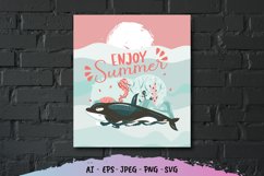 Enjoy Summer SVG File Product Image 1