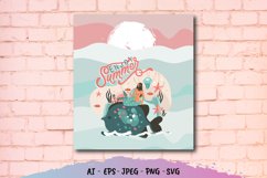 Enjoy Summer SVG File Product Image 1