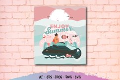 Enjoy Summer SVG File Product Image 1