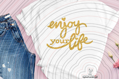 enjoy your life Cutting file SVG DXF Product Image 2