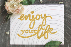enjoy your life Cutting file SVG DXF Product Image 6