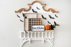 gothic halloween phrase svg for makers