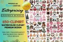 Enterprising Mega Clipart PNG Bundle,Clipart PNG Bundle Product Image 1