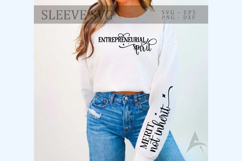 Entrepreneurial spirit Sleeve SVG Product Image 1