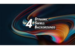 Dynamic Swirls Backgrounds Product Image 1
