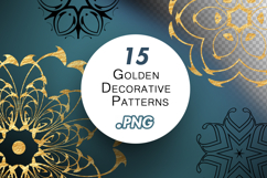 Golden Decorative Patterns Product Image 1