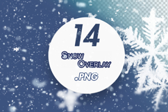Snow Overlay With Transparent Background for Projects Product Image 1