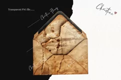Vintage True Crime Detective Letter | True Crime PNG Product Image 2