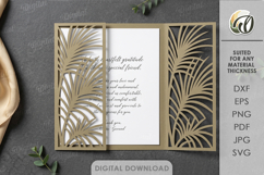 Envelope Paper Cut. Paper Invitation Envelope SVG Product Image 1