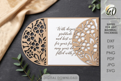 Envelopes Paper Cut Bundle. Paper Invitation Envelope SVG Product Image 10