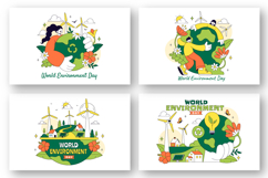 10 World Environment Day Illustration Product Image 3
