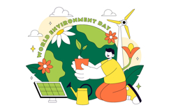 10 World Environment Day Illustration Product Image 4