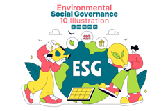 10 Environmental Social Governance Illustration Product Image 1