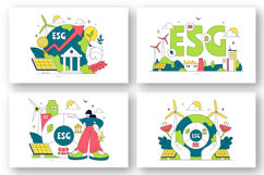 10 Environmental Social Governance Illustration Product Image 3
